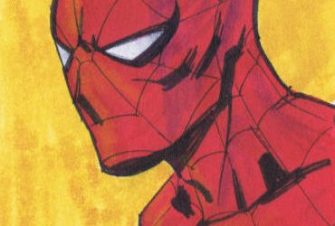 Artist Sketchcards Spider-Man