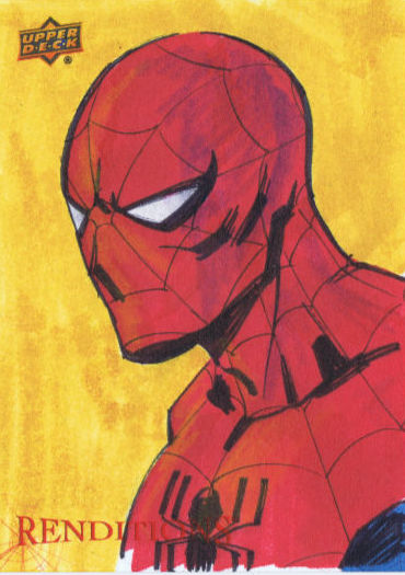 Artist Sketchcards Spider-Man