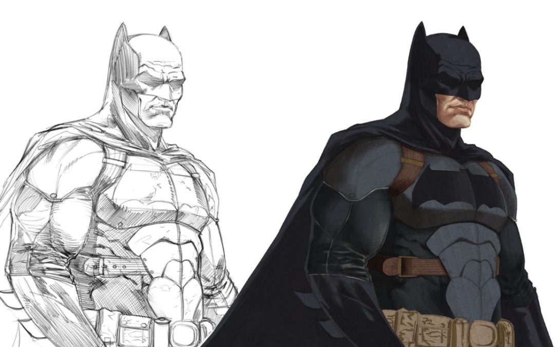 Batman digital painting