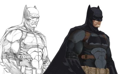 Batman digital painting